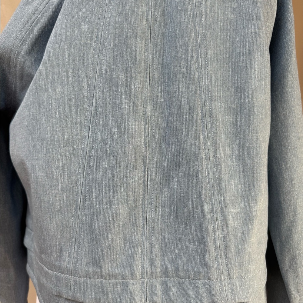 Pearl by Leila Rose Women's Blue Denim Jacket - Picture 7 of 14
